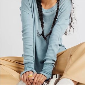 NWT Free People Care FP Colby Long
Sleeve Tee in Color: Mountain Jubilee Size
XS